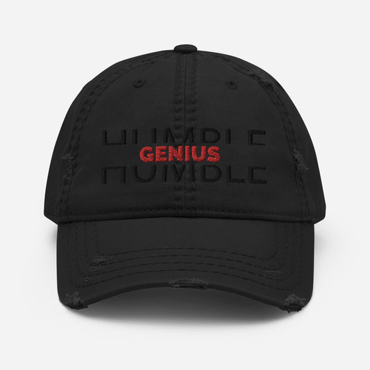 Humble Genius - Distressed Dad Hat