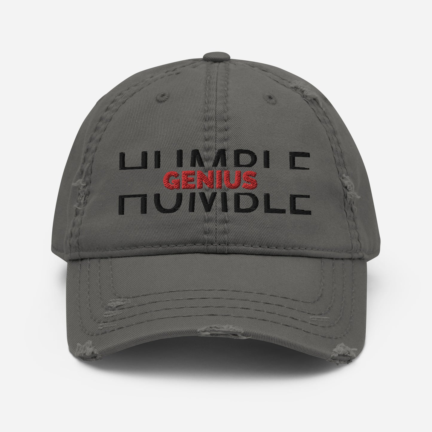 Humble Genius - Distressed Dad Hat