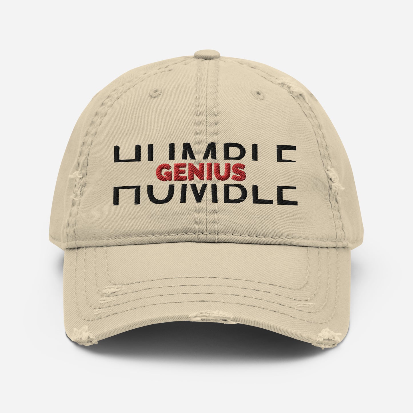 Humble Genius - Distressed Dad Hat