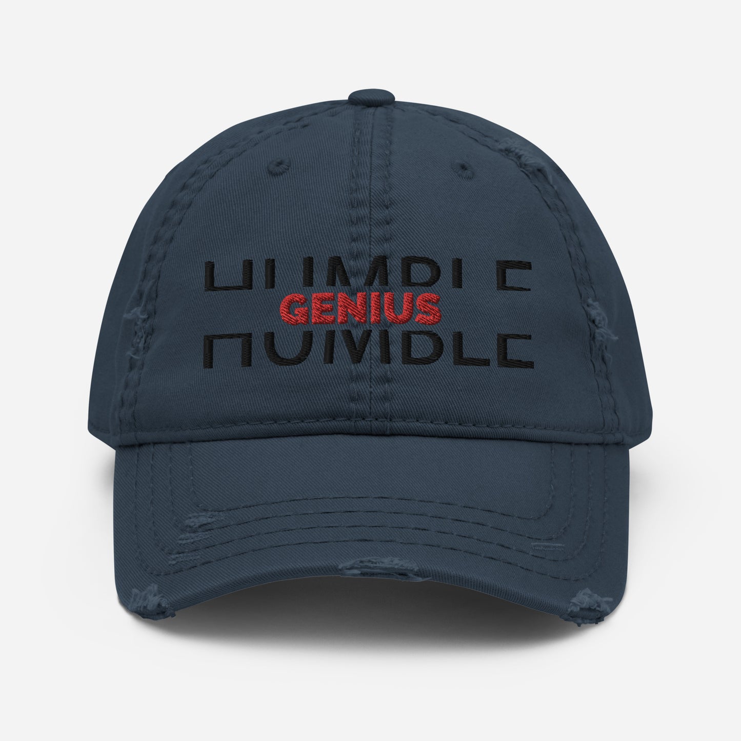 Humble Genius - Distressed Dad Hat